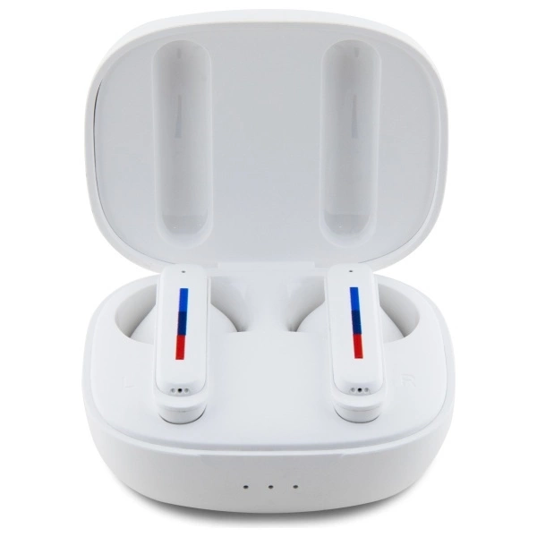 BMW Bluetooth headphones BMBEMIATP20LOH TWS + docking station white/white Printed Logoseng