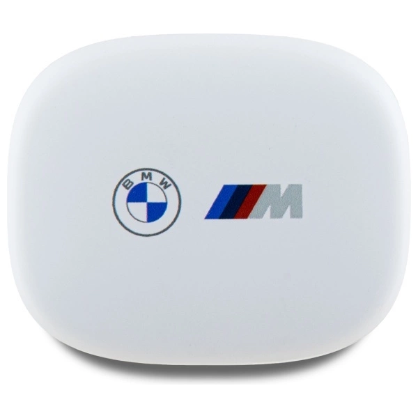 BMW Bluetooth headphones BMBEMIATP20LOH TWS + docking station white/white Printed Logoseng