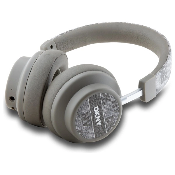 DKNY Bluetooth On-Ear Headphones DKBHM2PCSHLE Beige/Beige Checkered Patterneng