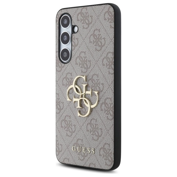 Guess GUHCS24FE4GMGPI S24 FE S721 pink hardcase 4G Big Metal Logoeng