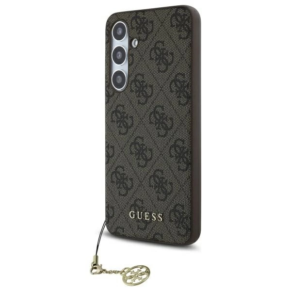 Guess GUHCS24FEGF4GBR S24 FE S721 brown/brown hardcase 4G Charms Collectioneng