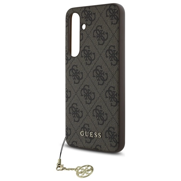 Guess GUHCS24FEGF4GBR S24 FE S721 brown/brown hardcase 4G Charms Collectioneng