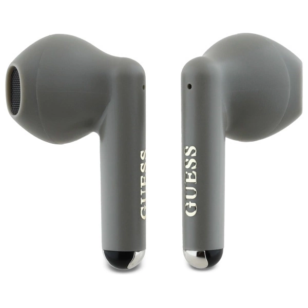 Guess Bluetooth headphones GUTWSJ14ESGE TWS + docking station taupe Printed Classic Logoeng
