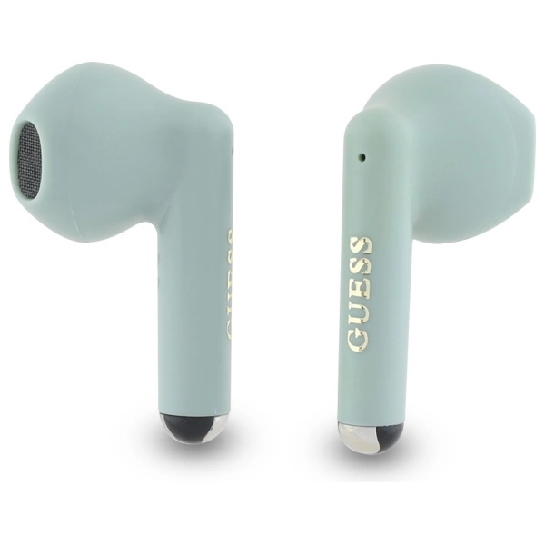 Guess Bluetooth headphones GUTWSJ14ESGN TWS + docking station green/green Printed Classic Logoeng