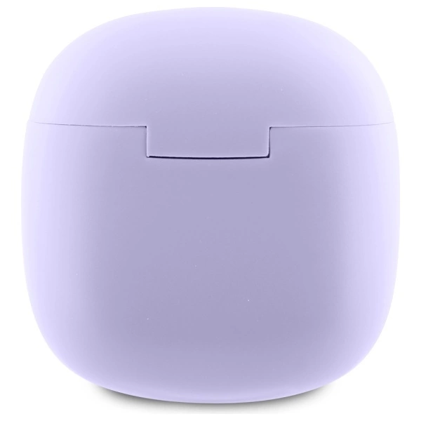 Guess Bluetooth headphones GUTWSJ14ESGU TWS + docking station purple/purple Printed Classic Logoeng