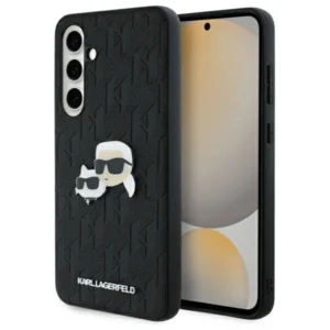 Karl Lagerfeld KLHCS24FEPGKLKCPK Sam S24 FE S721 black/black hardcase Monogram Karl&Chaoupette Head Pineng