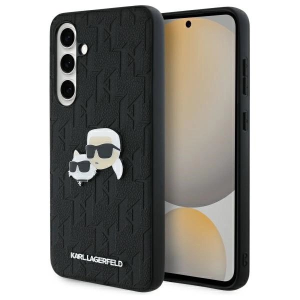 Karl Lagerfeld KLHCS24FEPGKLKCPK Sam S24 FE S721 black/black hardcase Monogram Karl&Chaoupette Head Pineng