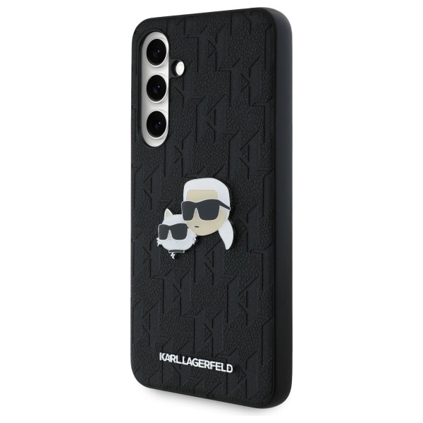 Karl Lagerfeld KLHCS24FEPGKLKCPK Sam S24 FE S721 black/black hardcase Monogram Karl&Chaoupette Head Pineng