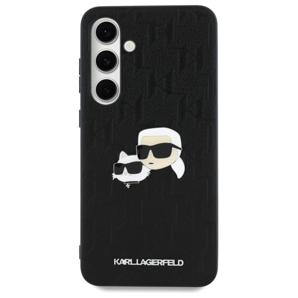 Karl Lagerfeld KLHCS24FEPGKLKCPK Sam S24 FE S721 black/black hardcase Monogram Karl&Chaoupette Head Pineng