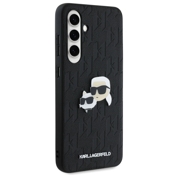 Karl Lagerfeld KLHCS24FEPGKLKCPK Sam S24 FE S721 black/black hardcase Monogram Karl&Chaoupette Head Pineng