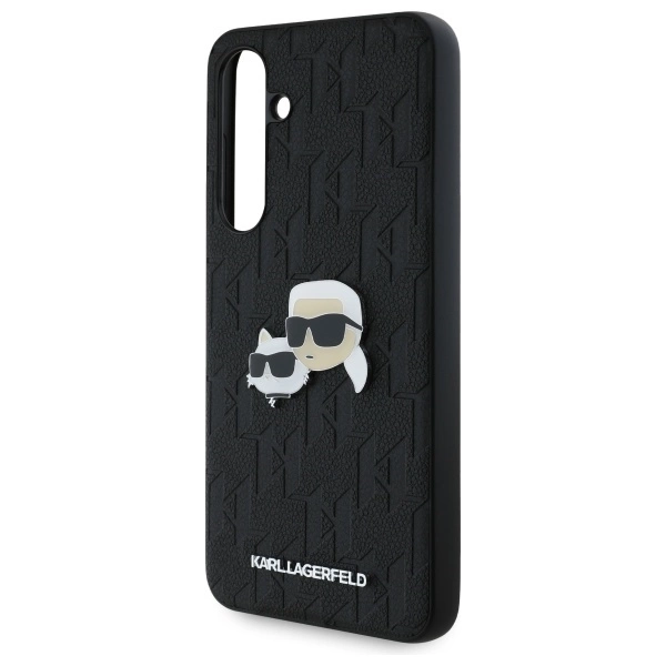 Karl Lagerfeld KLHCS24FEPGKLKCPK Sam S24 FE S721 black/black hardcase Monogram Karl&Chaoupette Head Pineng