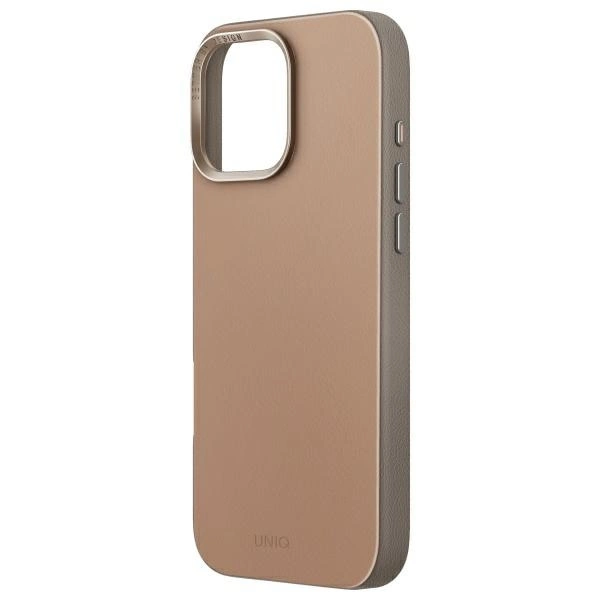 Uniq Lyden DS iPhone 16 Pro 6.3" Magclick Charging case brown-gray/flint grayeng