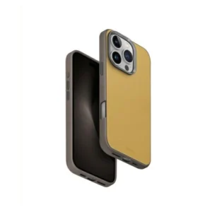 Uniq Lyden DS iPhone 16 Pro 6.3" Magclick Charging case yellow-gray/yellow-grayeng