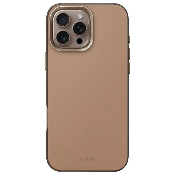 Uniq Lyden DS iPhone 16 Pro Max 6.9" Magclick Charging case brown-gray/flint grayeng