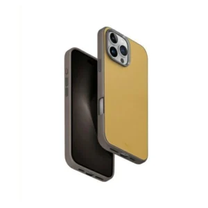 Uniq Lyden DS iPhone 16 Pro Max 6.9" Magclick Charging case yellow-gray/yellow-grayeng
