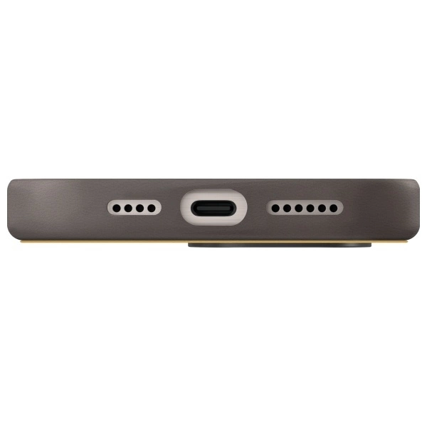 Uniq Lyden DS iPhone 16 Pro Max 6.9" Magclick Charging case yellow-gray/yellow-grayeng