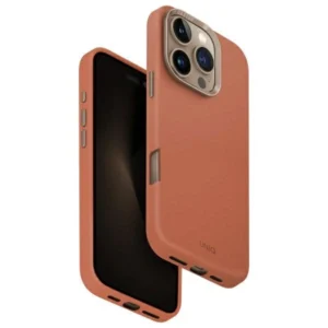 Uniq Lyden iPhone 16 Pro 6.3" case Magclick Charging terracottaeng