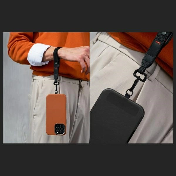 Uniq Lyden iPhone 16 Pro 6.3" case Magclick Charging terracottaeng
