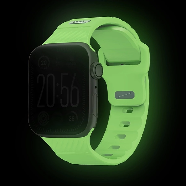 Uniq Stride SE Apple Watch strap 42/41/40mm FKM Rubber Strap lumeeng