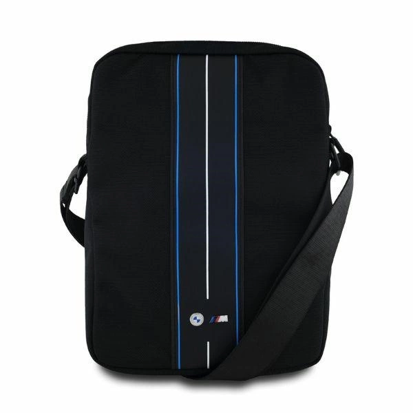 BMW Nylon Blue Stripe 10" Tablet Bag - Blackeng