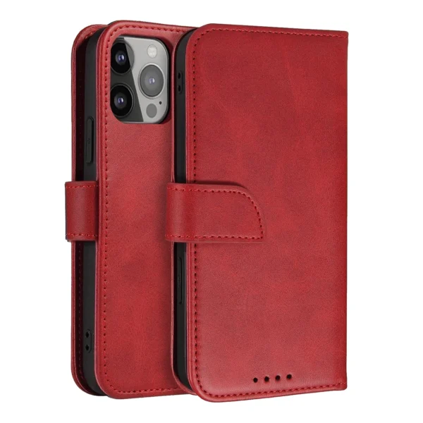 Magnet Case with Flip for Samsung Galaxy S25 - Redeng