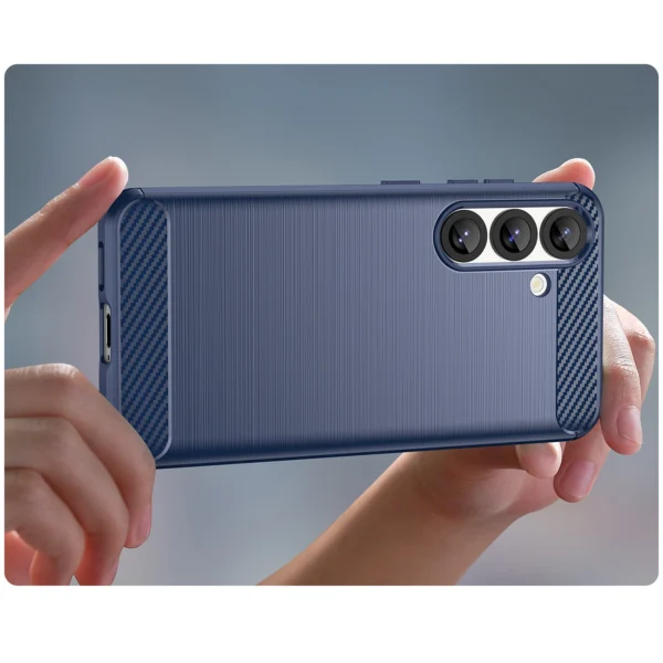 Carbon Case for Samsung Galaxy S25 - Blueeng