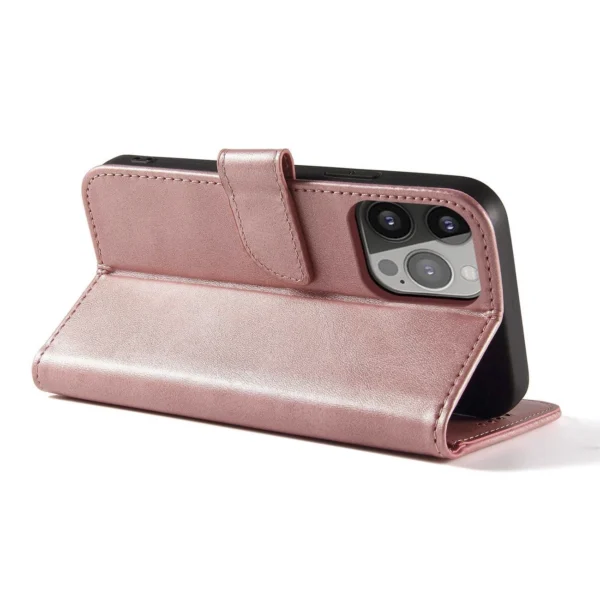 Magnet Case with Flip for Samsung Galaxy S25+ - Pinkeng