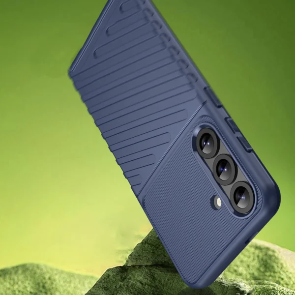 Thunder Case for Samsung Galaxy S25+ Silicone Armored Cover - Blueeng