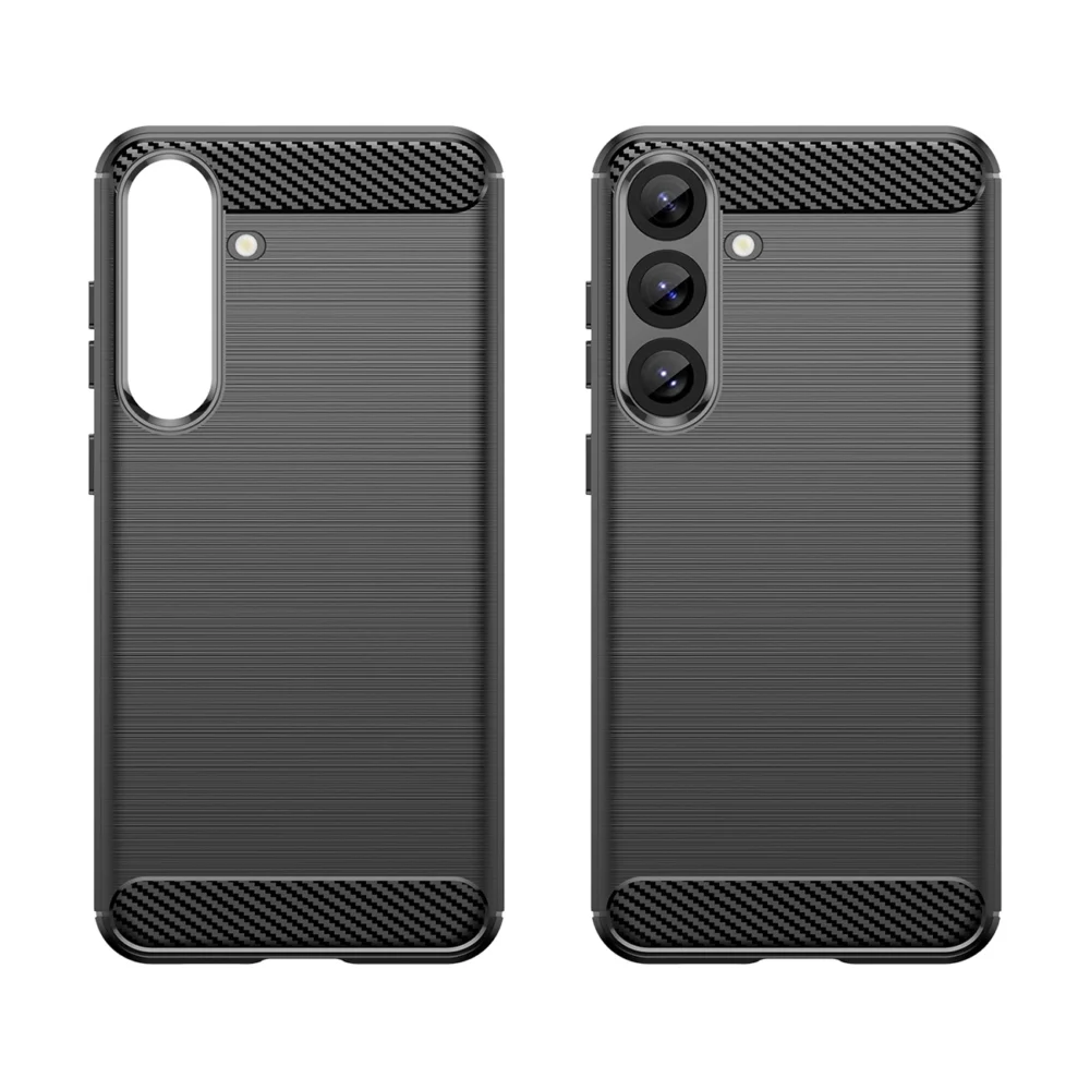 Carbon Case for Samsung Galaxy S25+ - Blackeng
