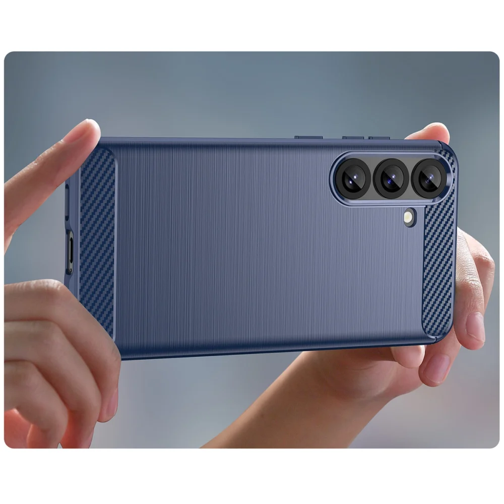Carbon Case for Samsung Galaxy S25+ - Blueeng
