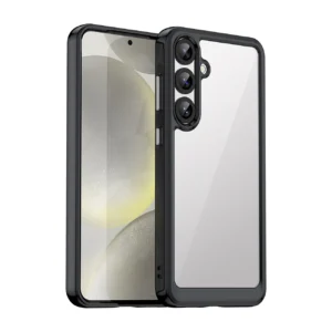 Outer Space Case with Gel Frame for Samsung Galaxy S25+ - Blackeng