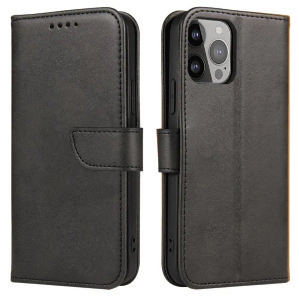Magnet Case with Flip for Samsung Galaxy S25 Ultra - Blackeng