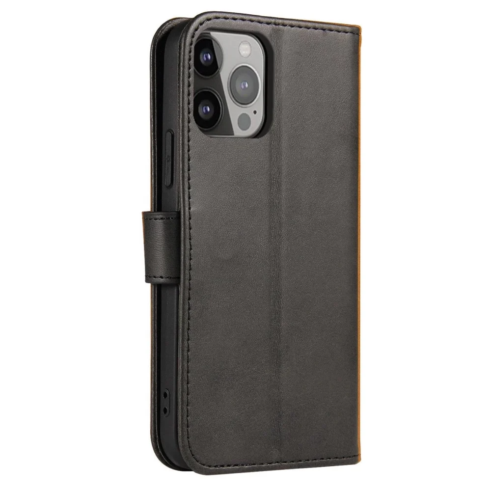 Magnet Case with Flip for Samsung Galaxy S25 Ultra - Blackeng
