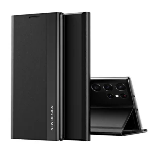Sleep Case Pro Samsung Galaxy S25 Ultra Case with Flip and Stand - Blackeng