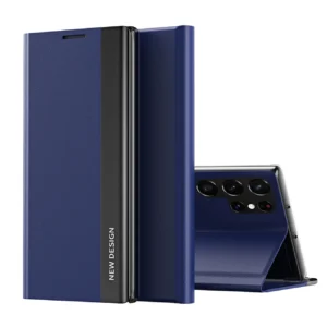 Sleep Case Pro Samsung Galaxy S25 Ultra Case with Flip and Stand - Blueeng