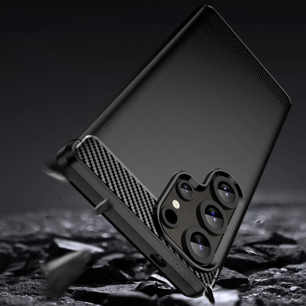 Carbon Case for Samsung Galaxy S25 Ultra - Blackeng