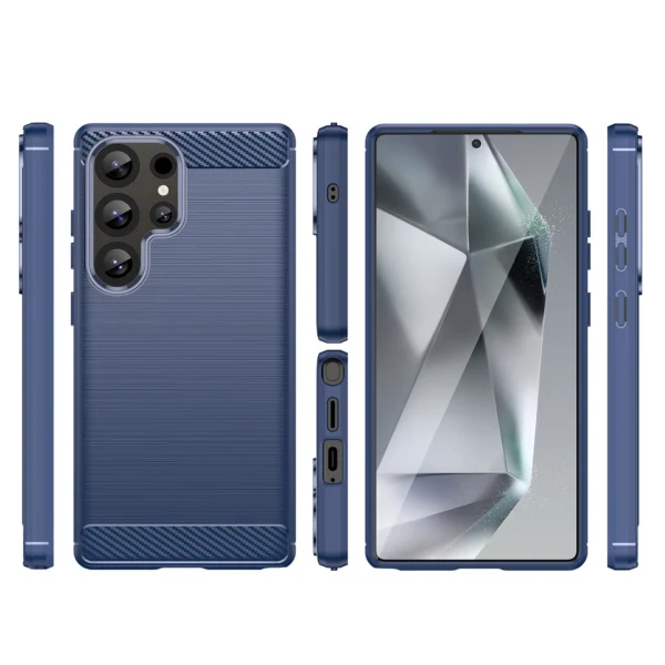 Carbon Case for Samsung Galaxy S25 Ultra - Blueeng