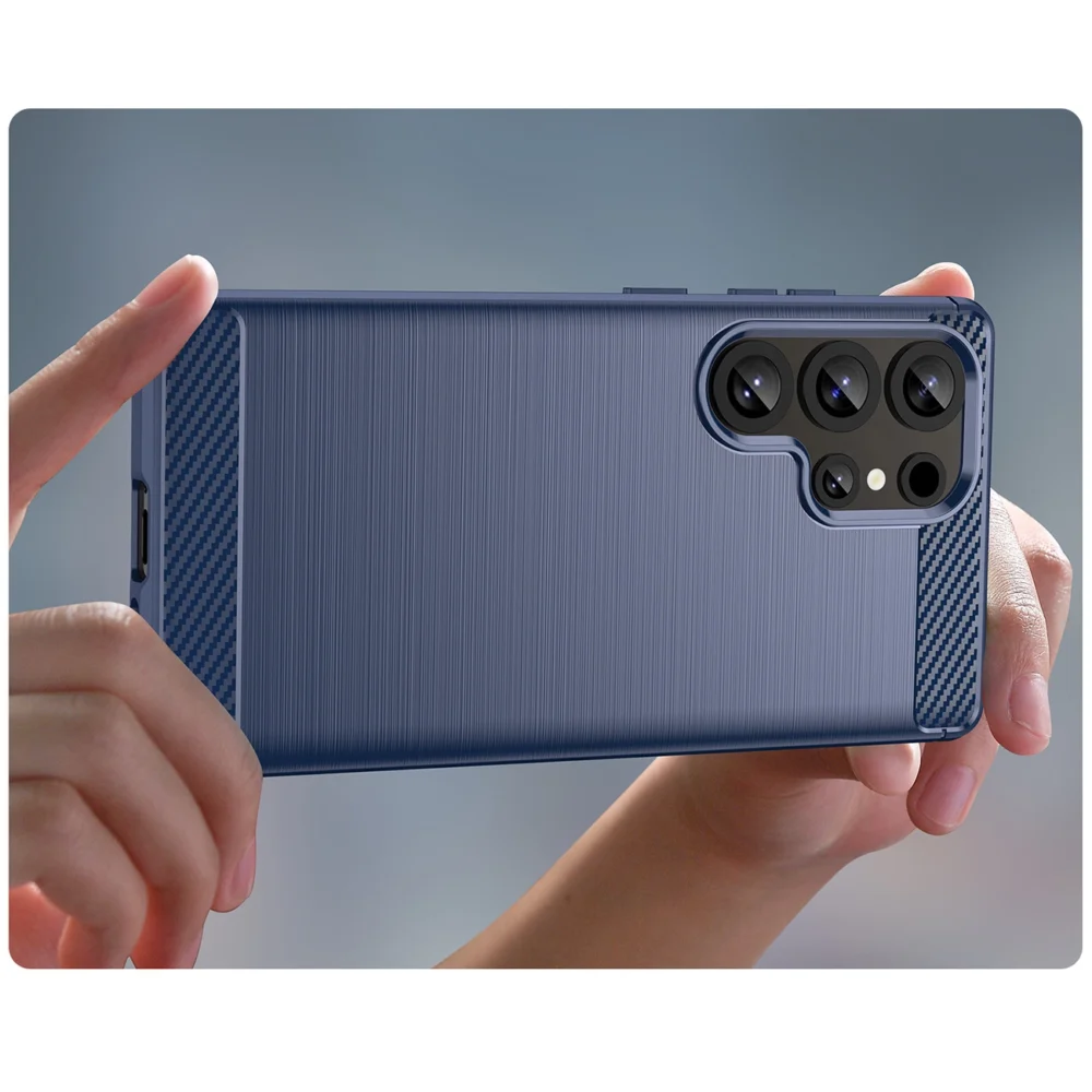 Carbon Case for Samsung Galaxy S25 Ultra - Blueeng