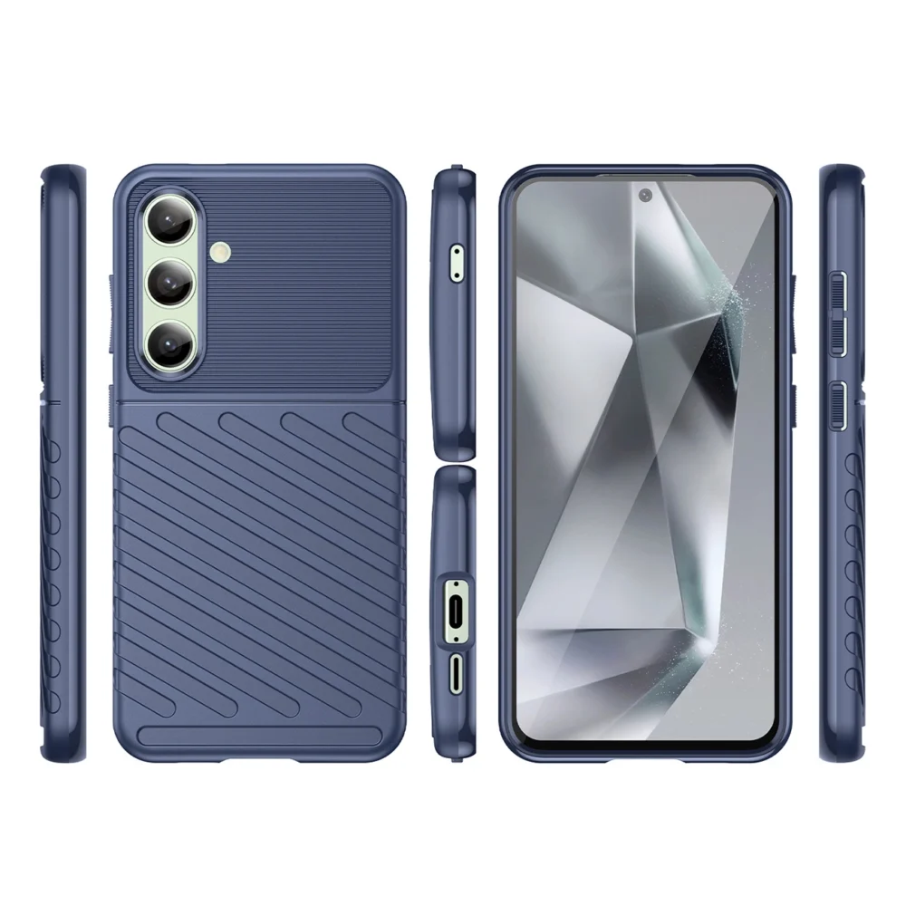 Thunder Case for Samsung Galaxy S24 FE silicone armor cover - blueeng