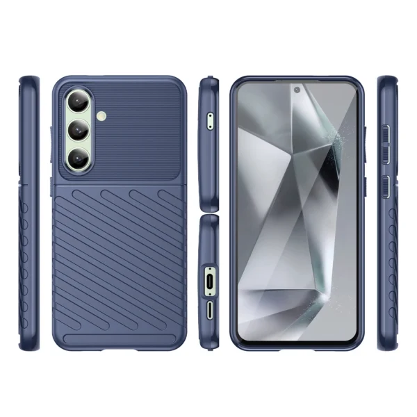 Thunder Case for Samsung Galaxy S24 FE silicone armor cover - blueeng