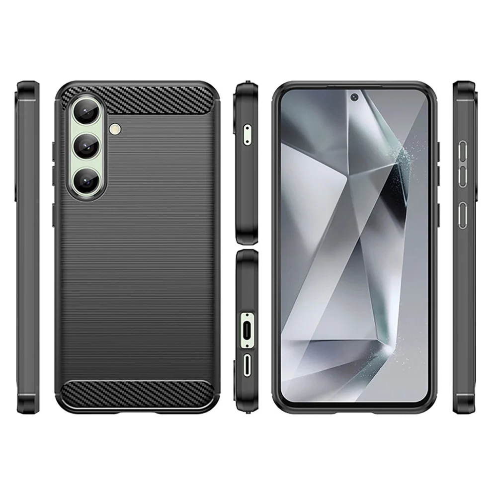 Carbon Case for Samsung Galaxy S24 FE - Blackeng