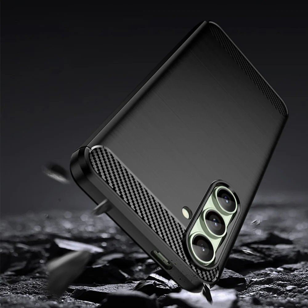 Carbon Case for Samsung Galaxy S24 FE - Blackeng