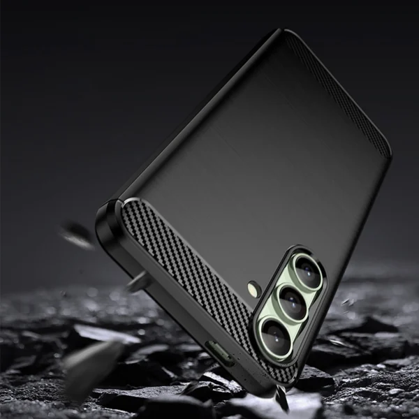 Carbon Case for Samsung Galaxy S24 FE - Blackeng