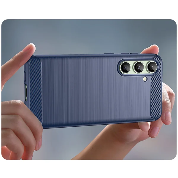 Carbon Case for Samsung Galaxy S24 FE - Blueeng