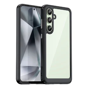 Outer Space Case with Gel Frame for Samsung Galaxy S24 FE - Blackeng