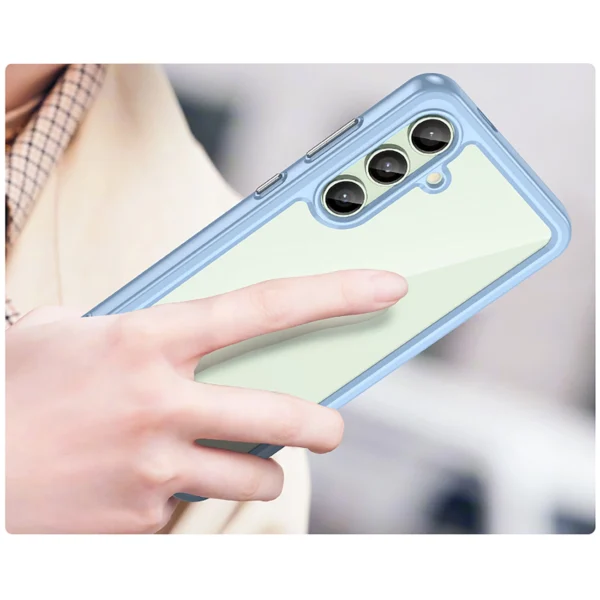 Outer Space Case with Gel Frame for Samsung Galaxy S24 FE - Blueeng