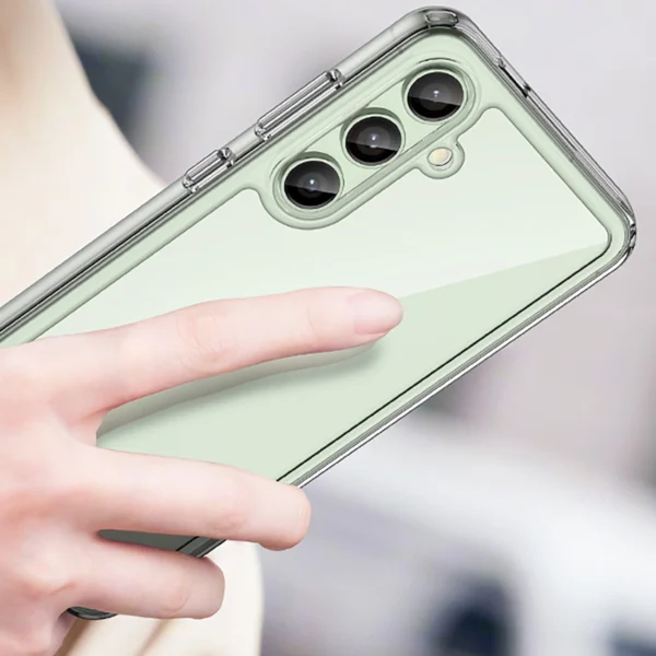 Outer Space Case with Gel Frame for Samsung Galaxy S24 FE - Transparenteng