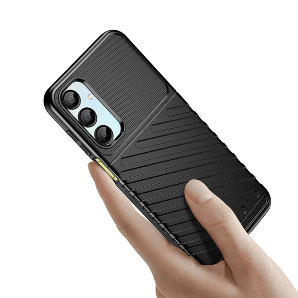 Thunder Case for Samsung Galaxy A16 / A16 5G Silicone Armored Cover - Blackeng