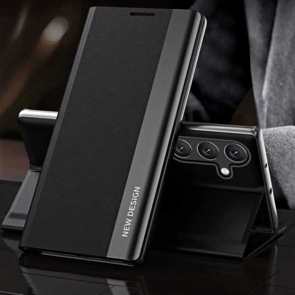 Sleep Case Pro Samsung Galaxy A16 / A16 5G Case with Flip and Stand - Blackeng