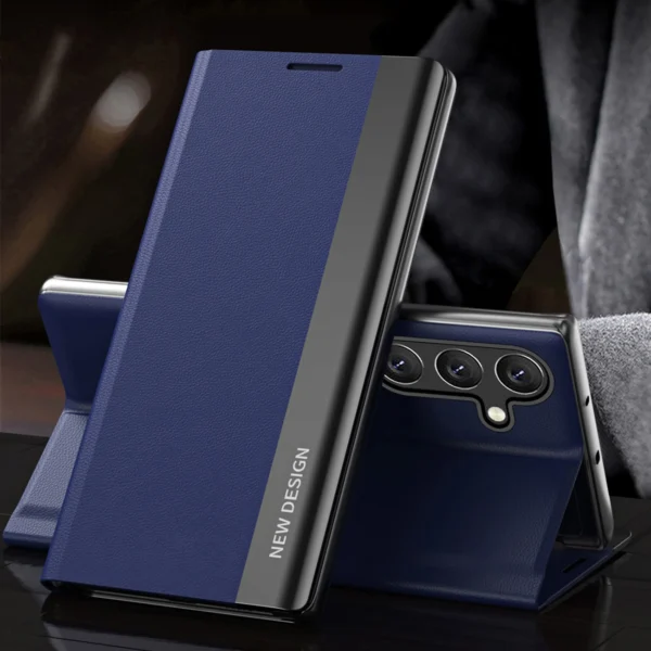 Sleep Case Pro Samsung Galaxy A16 / A16 5G Case with Flip and Stand - Blueeng